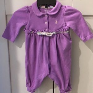 EUC Ralph Lauren One Piece Bodysuit Jumpsuit